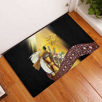 Papua New Guinea Rubber Doormat Independence Day Unique Style LT05 - Polynesian Pride