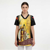 Papua New Guinea Scrub Top 50 Years Of Independence - Polynesian Pride