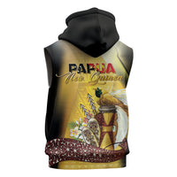 Papua New Guinea Sleeveless Hoodie Independence Day Unique Style LT05 - Polynesian Pride