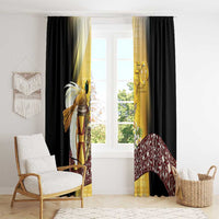Papua New Guinea Window Curtain Independence Day Unique Style LT05 - Polynesian Pride