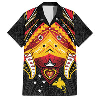 Papua New Guinea Independence Day Hawaiian Shirt Tribal Mask - Polynesian Pride