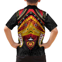 Papua New Guinea Independence Day Hawaiian Shirt Tribal Mask - Polynesian Pride