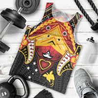 Papua New Guinea Independence Day Men Tank Top Tribal Mask LT05 - Polynesian Pride