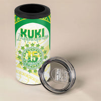 Kuki Independence 2026 4 in 1 Can Cooler Tumbler Cook Islands 15 Finest White Version