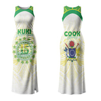 Kuki Independence 2026 Couples Matching Tank Maxi Dress and Long Sleeve Button Shirt Cook Islands 15 Finest White Version