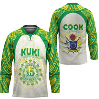 Kuki Independence 2026 Hockey Jersey Cook Islands 15 Finest White Version
