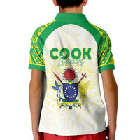 Kuki Independence 2026 Kid Polo Shirt Cook Islands 15 Finest White Version