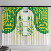 Kuki Independence 2026 Window Curtain Cook Islands 15 Finest White Version