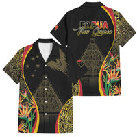 Papua New Guinea Hapi De Bilong Indipendens Family Matching Long Sleeve Bodycon Dress and Hawaiian Shirt Special Style