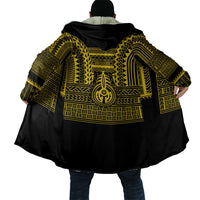 Philippines Filipinos Cloak Igorot Tribal Pattern Black