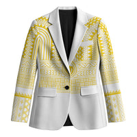 Philippines Filipinos Blazer Igorot Tribal Pattern White