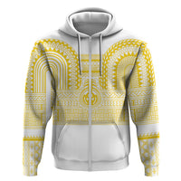 Philippines Filipinos Hoodie Igorot Tribal Pattern White