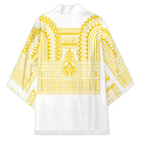 Philippines Filipinos Kimono Igorot Tribal Pattern White