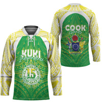 Kuki Independence 2026 Hockey Jersey Cook Islands 15 Finest Green Version