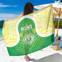 Kuki Independence 2026 Sarong Cook Islands 15 Finest Green Version
