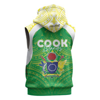 Kuki Independence 2026 Sleeveless Hoodie Cook Islands 15 Finest Green Version