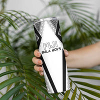 Custom Bula Fiji Football Skinny Tumbler Go Champions - Polynesian Pride