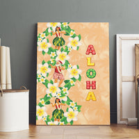 Aloha Hawaii Chilly Christmas Canvas Wall Art Tropical Vibes