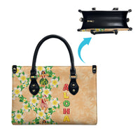 Aloha Hawaii Chilly Christmas Leather Bag Tropical Vibes