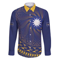 Nauru Angam Day Family Matching Short Sleeve Bodycon Dress and Hawaiian Shirt Polynesian Tribal Pattern Unique Style - Polynesian Pride