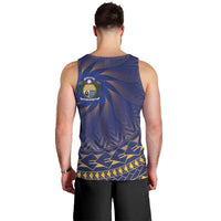 Nauru Angam Day Men Tank Top Polynesian Tribal Pattern Unique Style - Polynesian Pride