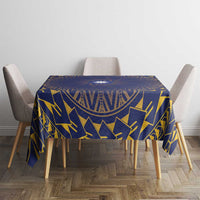 Nauru Angam Day Tablecloth Polynesian Tribal Pattern Unique Style - Polynesian Pride