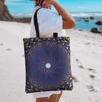 Nauru Angam Day Tote Bag Polynesian Tribal Pattern Unique Style - Polynesian Pride