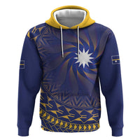 Nauru Angam Day Zip Hoodie Polynesian Tribal Pattern Unique Style - Polynesian Pride