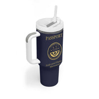 Personalised Federated States Of Micronesia Tumbler With Handle FSM Passport - Polynesian Pride