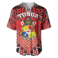Personalised Tonga Constitution Day Baseball Jersey 150 Years Jubilee - Polynesian Pride