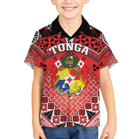 Personalised Tonga Constitution Day Family Matching Summer Maxi Dress and Hawaiian Shirt 150 Years Jubilee - Polynesian Pride
