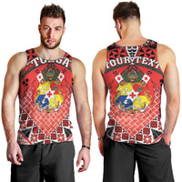 Personalised Tonga Constitution Day Men Tank Top 150 Years Jubilee - Polynesian Pride
