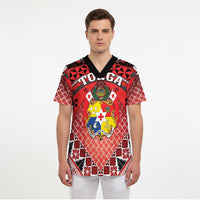 Personalised Tonga Constitution Day Scrub Top 150 Years Jubilee - Polynesian Pride