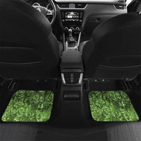 New Zealand Kiwi Christmas Car Mats Paua Shell Glitter Green