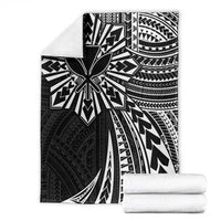 Hawaii And Philippines Blanket Kanaka Maoli With Tribal Sun Together Black