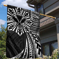 Hawaii And Philippines Garden Flag Kanaka Maoli With Tribal Sun Together Black