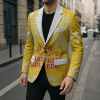 Personalised Anastasis College Blazer Tonga Ngatu Pattern - Polynesian Pride