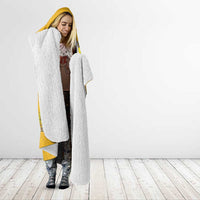 Tonga Anastasis College Hooded Blanket Tongan Ngatu Kupesi Pattern - Polynesian Pride