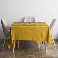 Tonga Anastasis College Tablecloth Tongan Ngatu Kupesi Pattern - Polynesian Pride