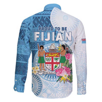 Fiji Day Family Matching Long Sleeve Bodycon Dress and Hawaiian Shirt Proud To Be Fijian LT05 - Polynesian Pride