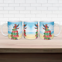 Hawaii Christmas Ceramic Mug Have A Very Beachy Christmas