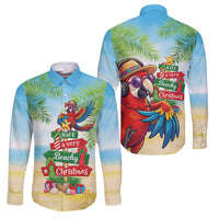 Hawaii Christmas Family Matching Puletasi and Hawaiian Shirt Have A Very Beachy Christmas