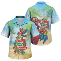 Hawaii Christmas Family Matching Puletasi and Hawaiian Shirt Have A Very Beachy Christmas
