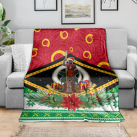 Vanuatu Christmas Blanket Santa God Yumi LT05 - Polynesian Pride