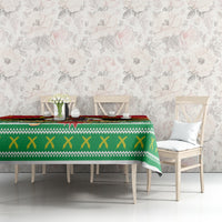 Vanuatu Christmas Tablecloth Santa God Yumi LT05 - Polynesian Pride