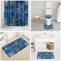 Hawaii Makahiki Turtle Bathroom Set Galaxy Tapa Pattern - Polynesian Pride