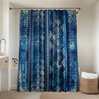 Hawaii Makahiki Turtle Bathroom Set Galaxy Tapa Pattern - Polynesian Pride