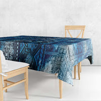 Hawaii Makahiki Turtle Tablecloth Galaxy Tapa Pattern - Polynesian Pride