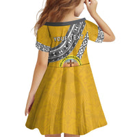 Personalised Anastasis College Family Matching Long Sleeve Bodycon Dress and Hawaiian Shirt Tonga Unique Style LT05 - Polynesian Pride