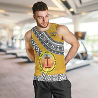Personalised Anastasis College Men Tank Top Tonga Unique Style - Polynesian Pride